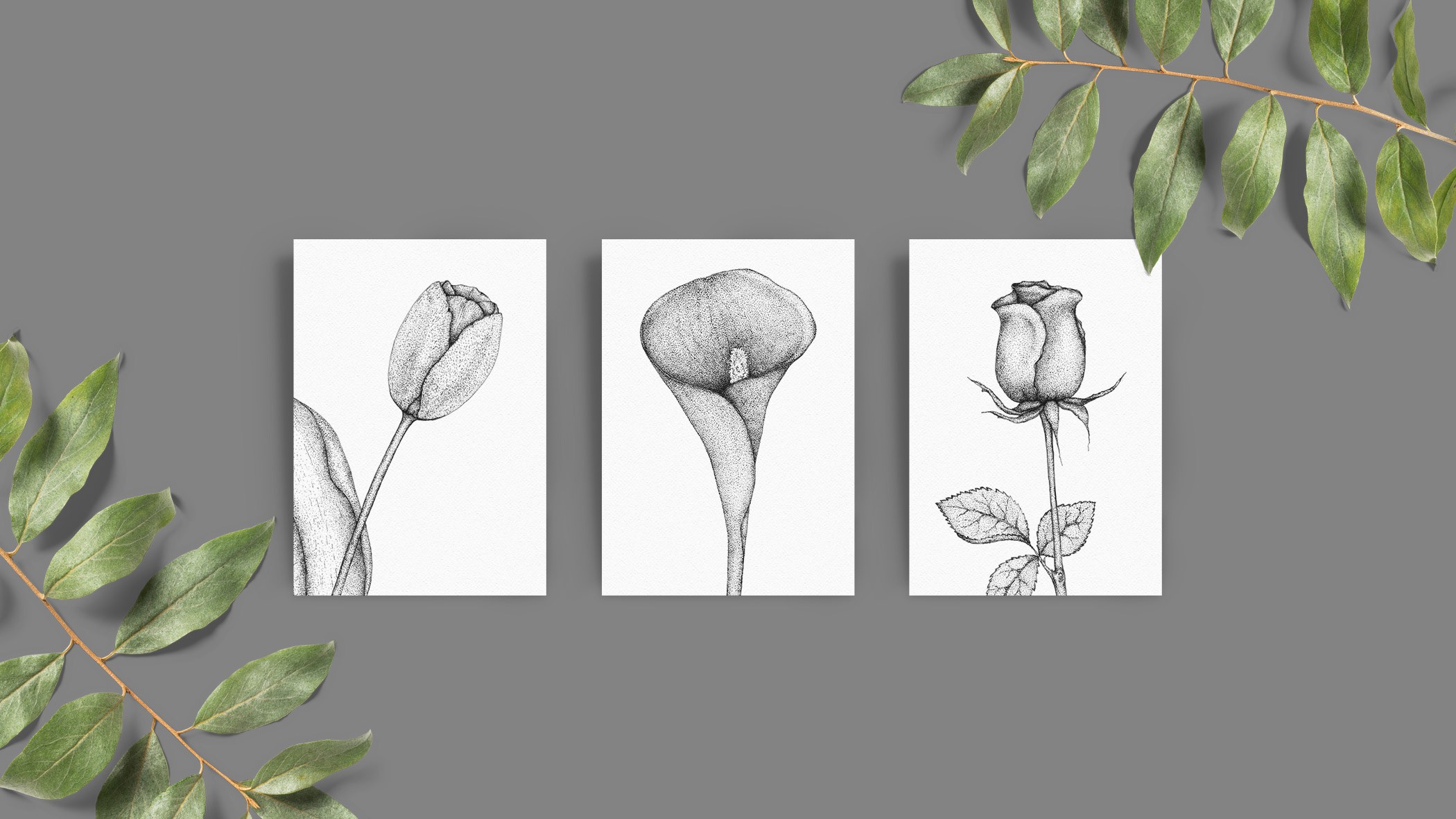 Hand Drawn Illustrations | Flowers